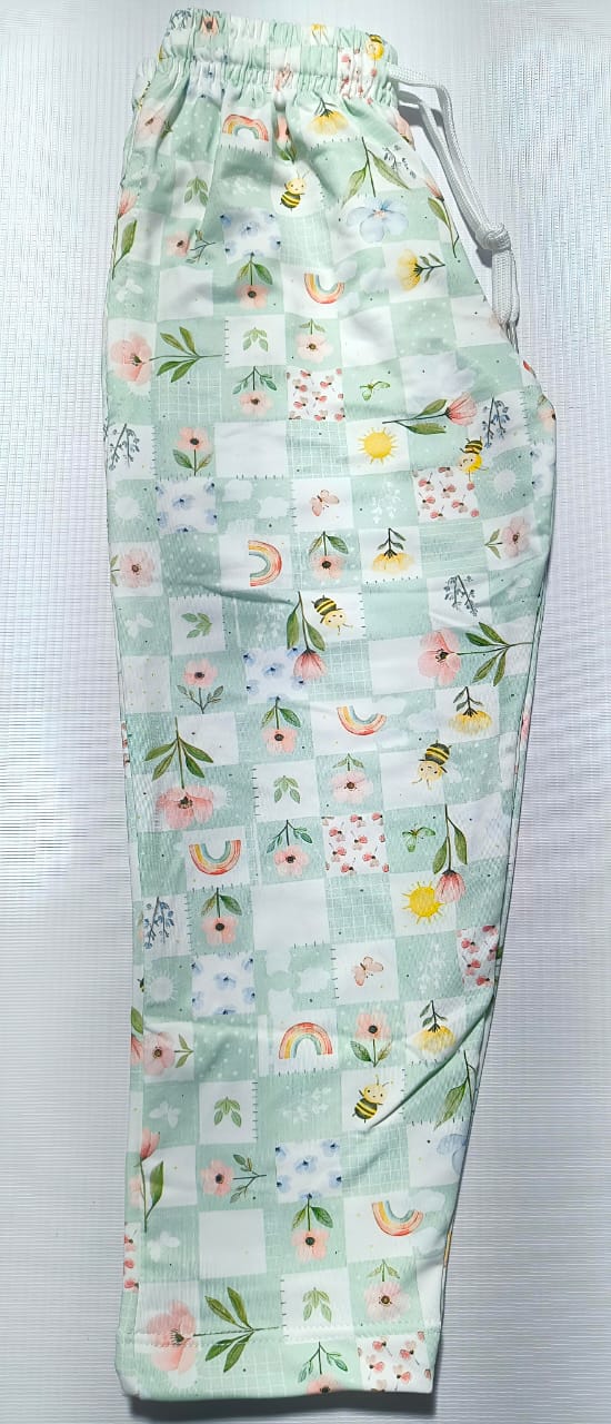 Girls Digital Looper All Over Print (Co-Ord Set) with Side Pockets