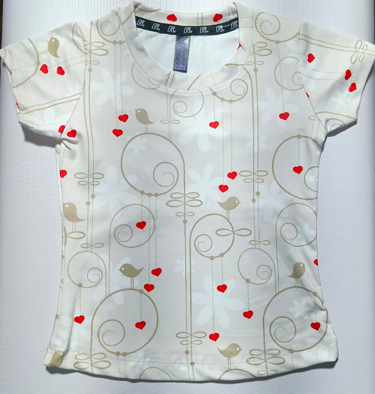 Girls Digital Looper All Over Print (Co-Ord Set) with Side Pockets