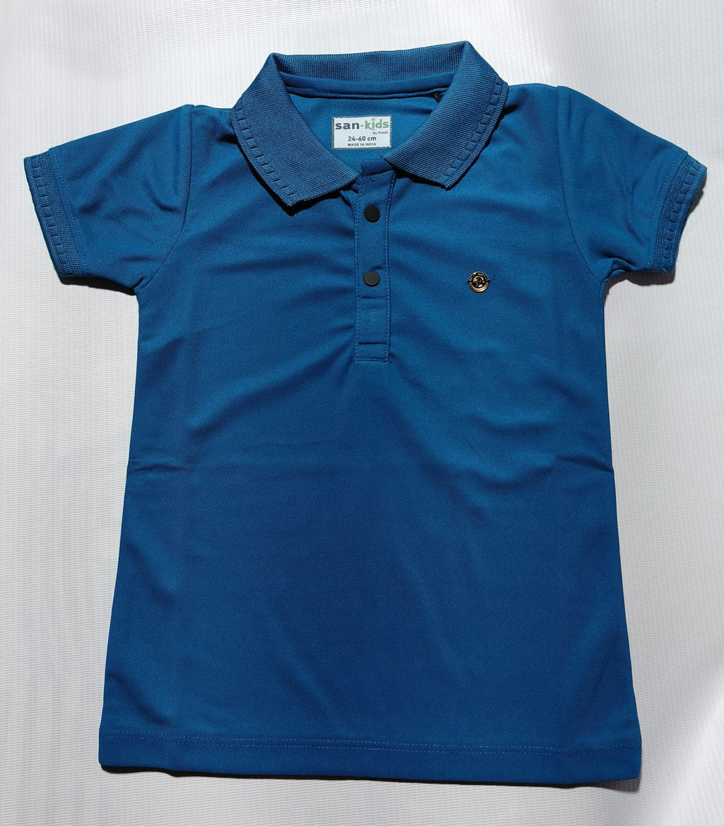 Boys Premium Polo Half Sleeves Regular Fit T-Shirt