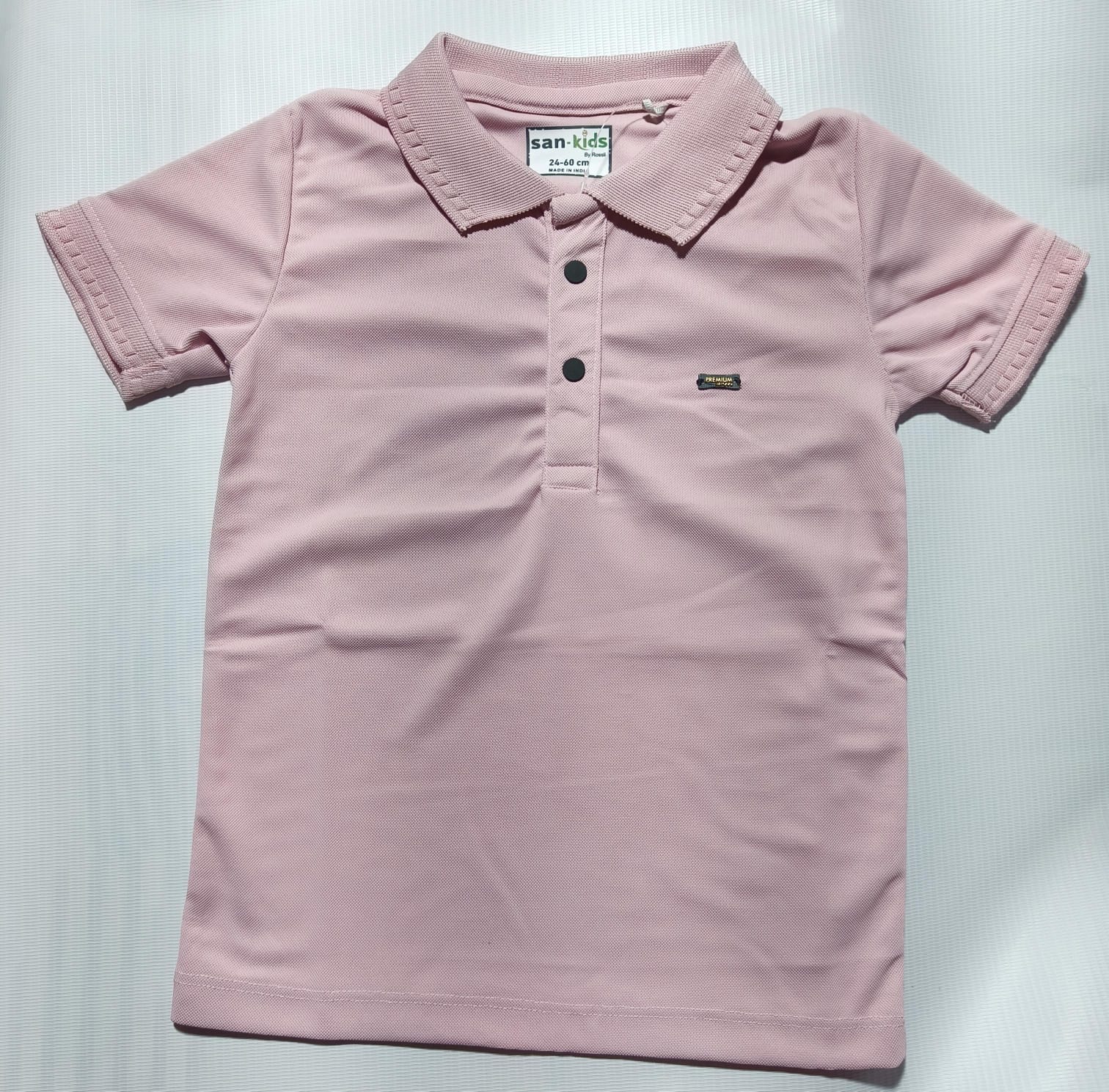 Boys Premium Polo Half Sleeves Regular Fit T-Shirt