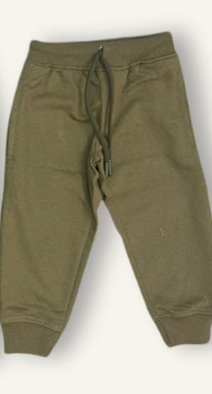 Boys Solid Regular Fit Joggers Track Pant