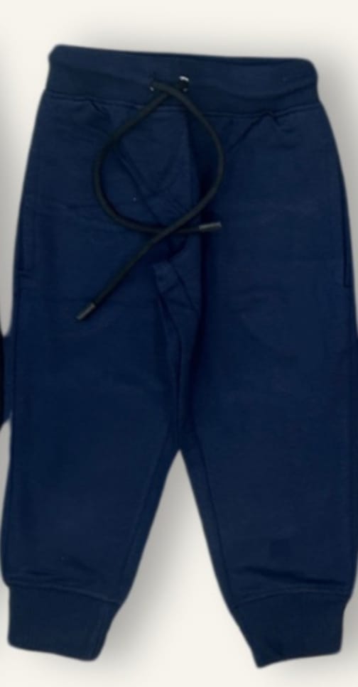 Boys Solid Regular Fit Joggers Track Pant