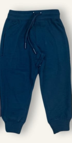 Boys Solid Regular Fit Joggers Track Pant