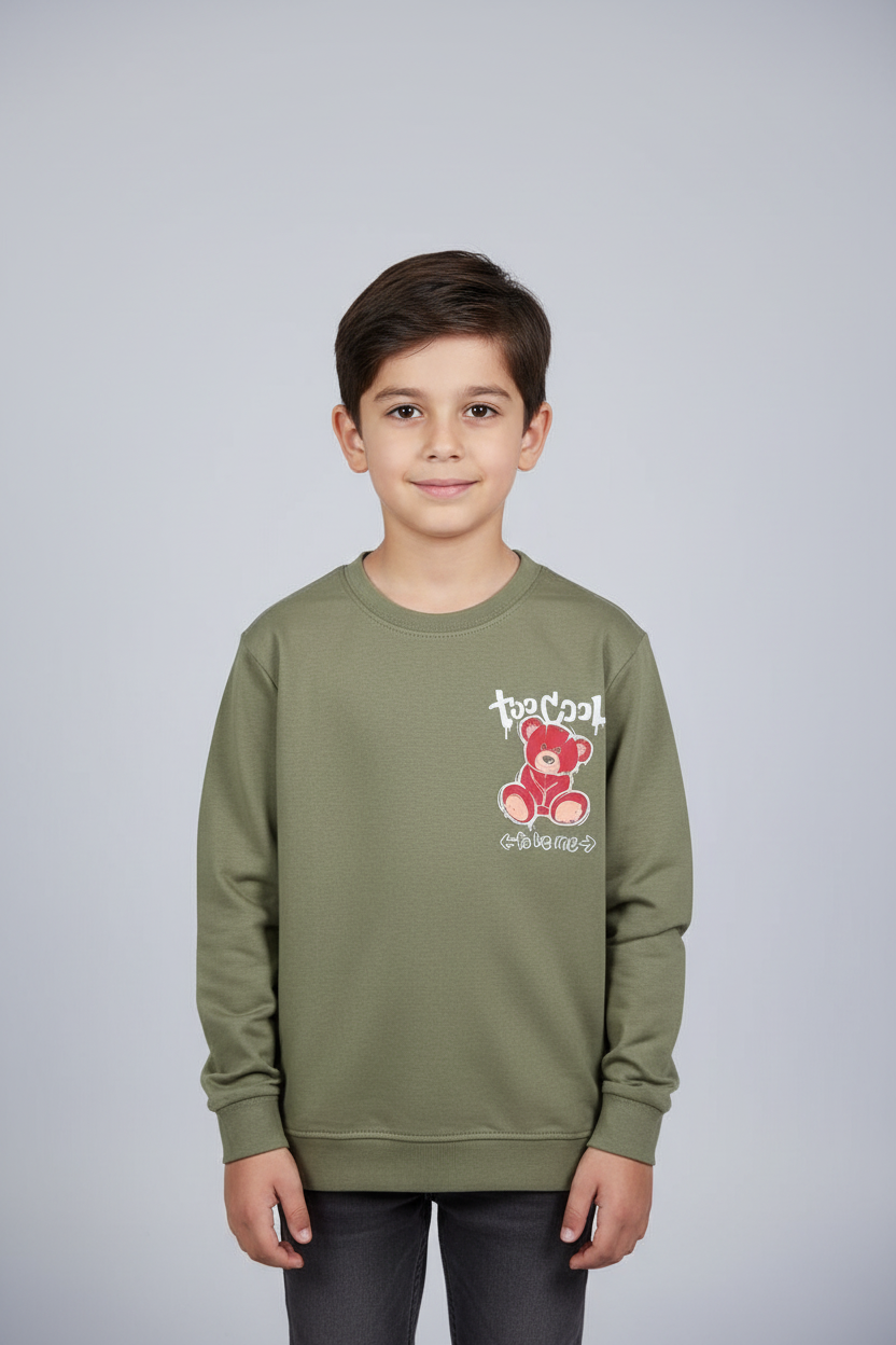 Boys Full Sleeves Regular Fit Cotton T-Shirts(Pack of 3 - Red, Litegreen & Blue)