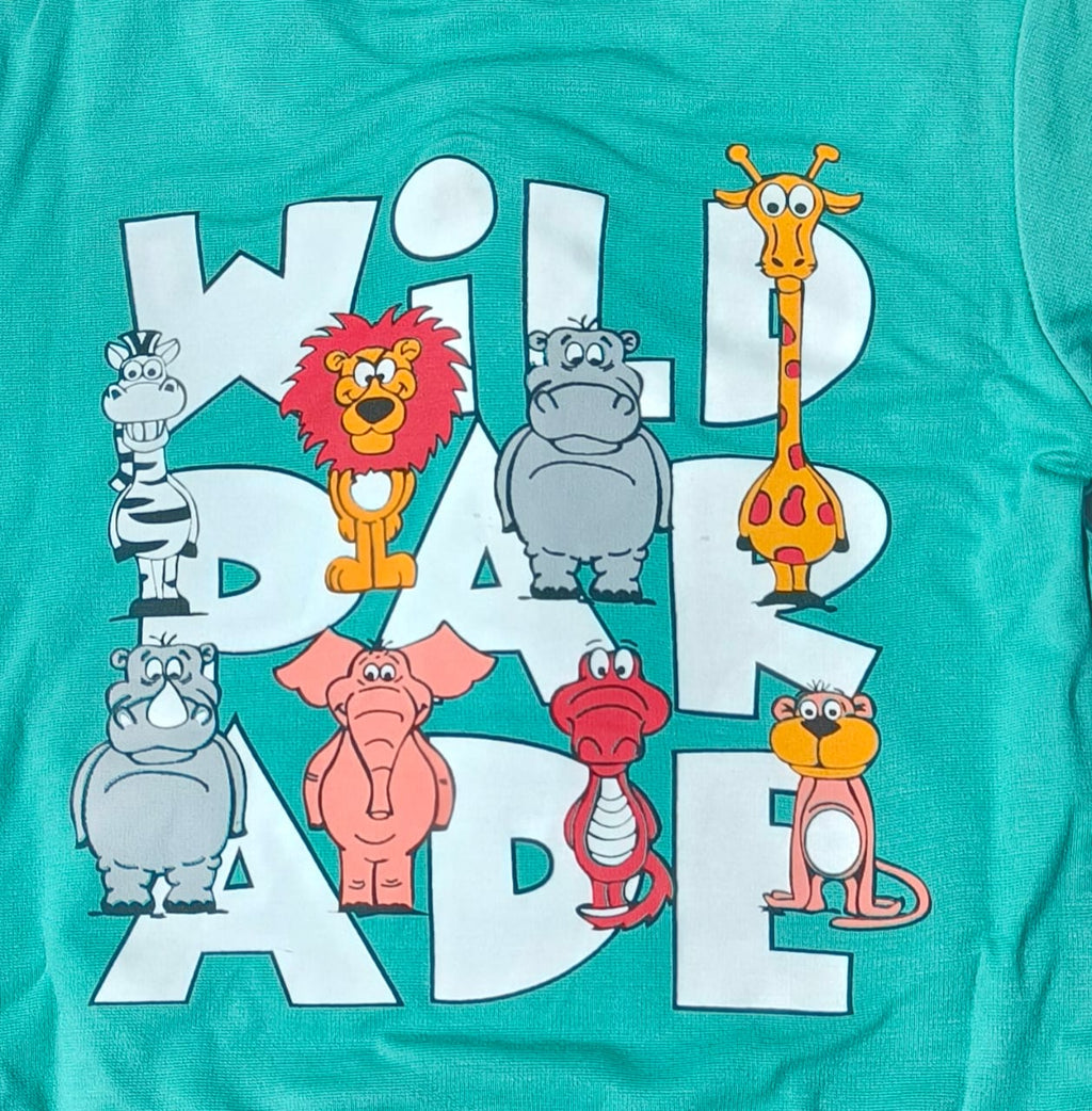 Boys and Girls Premium Front and Back Printed Y Neck Full-Sleeve T-shirts(Pack of 2 - Red & Blue)